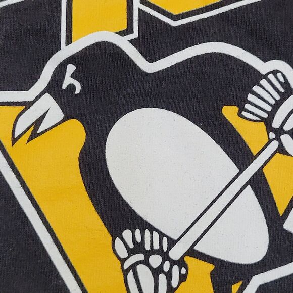 Pittsburgh Penguins Shirt Womens S/M 19x25 Black - Picture 12 of 14